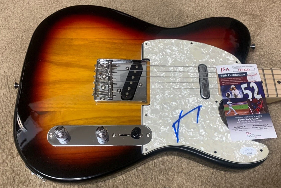 Jared Leto 30 Seconds To Mars Signed Autographed Electric Guitar JSA Certified