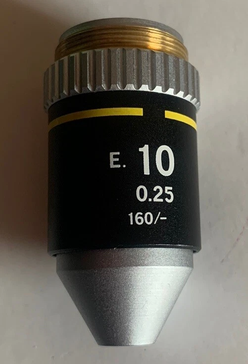 Nikon E 10X/0.25 Achromat Microscope Objective Lens Alphaphot Labophot 160mm
