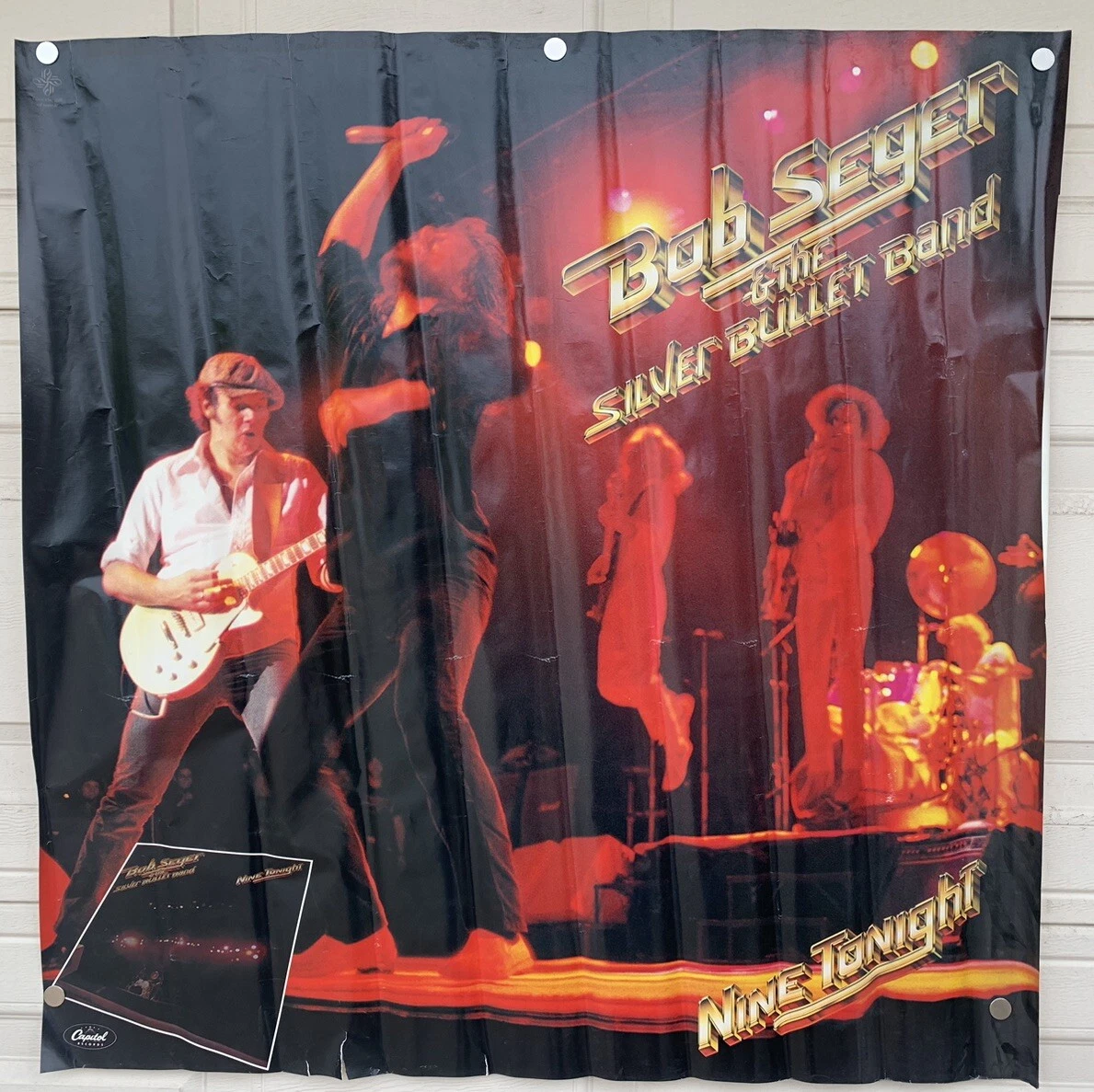 Bob Segar Nine Tonight Capital Records Vintage 1981 36
