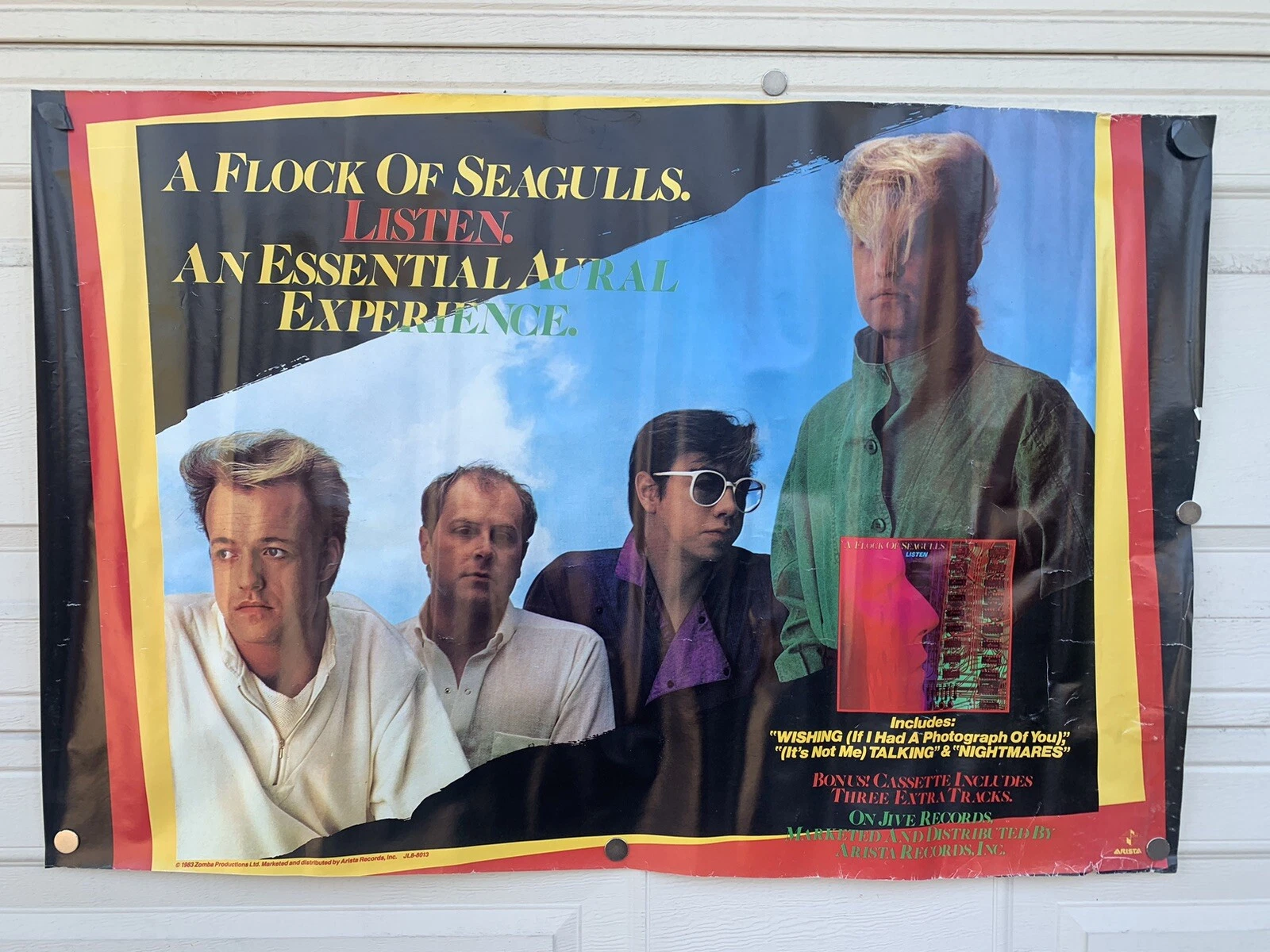 Flock Of Seagulls Arista 1983 Zombra Listen 24 