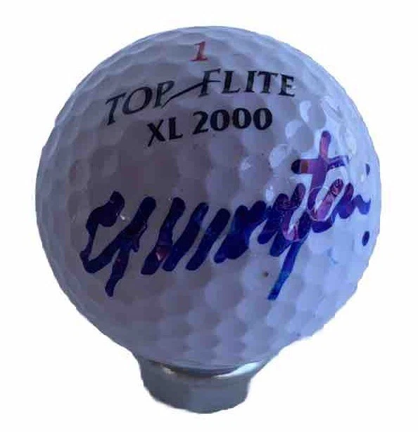 Colin Montgomerie Signed Autographed Golf Ball Beckett Certified #2