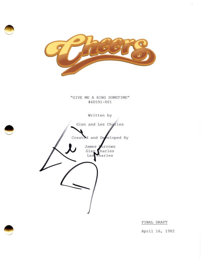 Ted Danson Signed Autograph Cheers Full Pilot Script Screenplay - Sam Malone