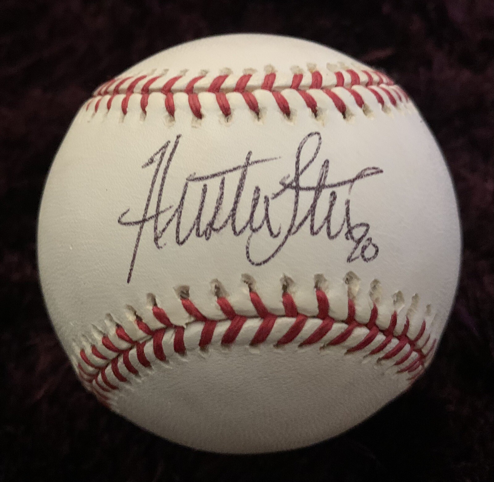 Huston Street Signed Autographed OMLB Baseball A's Angels Guaranteed #4