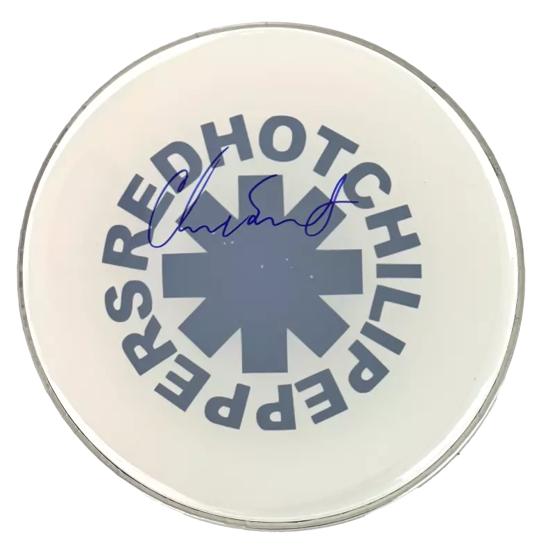 Chad Smith of Red Hot Chili Peppers Signed Autograph 12