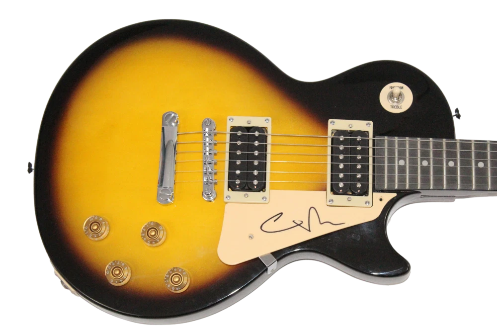 Carlos Santana Signed Autograph Gibson Epiphone Les Paul Guitar w/ JSA COA