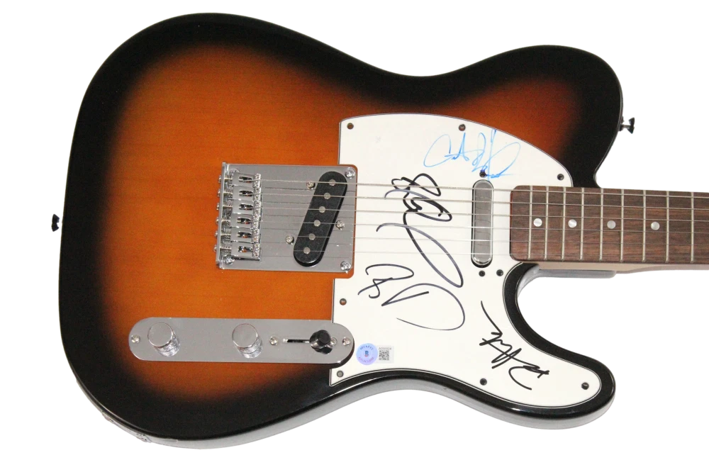 Dave Matthews Band Signed Autograph Fender Telecaster Guitar w/ Boyd Tinsley BAS