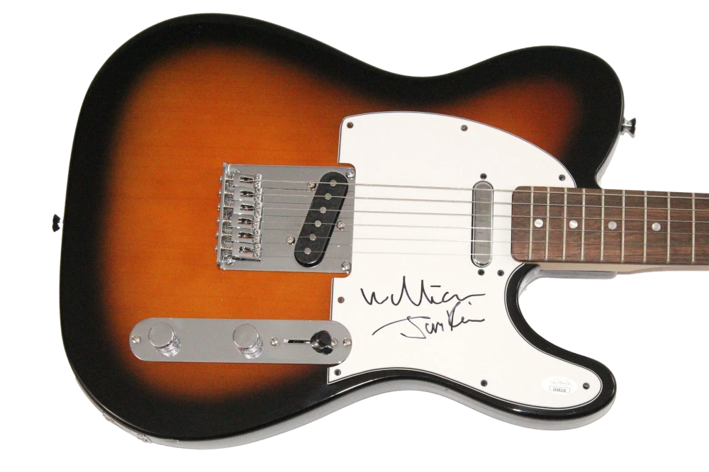 Jim Reid & William Reid The Jesus and Mary Chain Signed Autograph Guitar w/ JSA