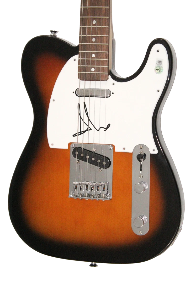 Alex Turner Arctic Monkeys Signed Autograph Fender Telecaster Guitar Beckett COA