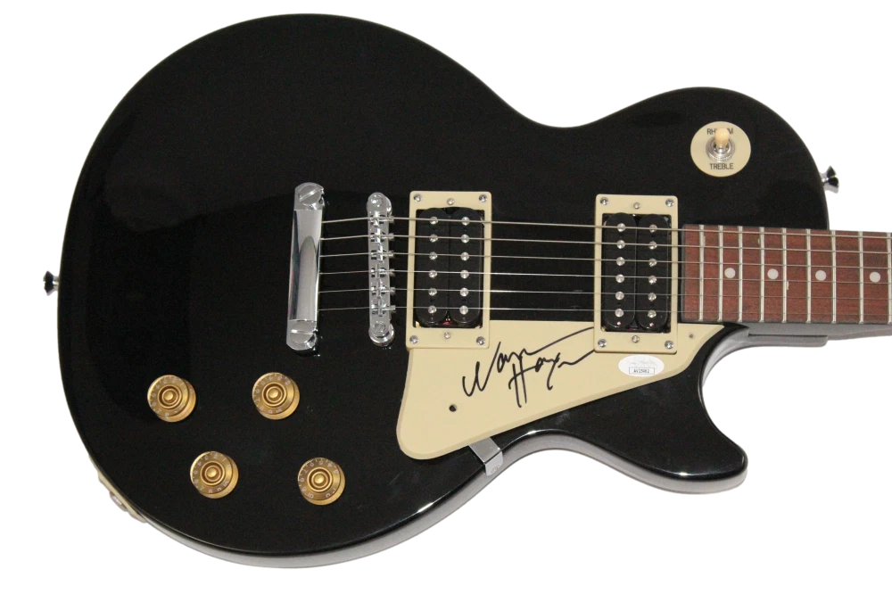 Warren Haynes Signed Autograph Black Gibson Epiphone Les Paul Guitar JSA COA