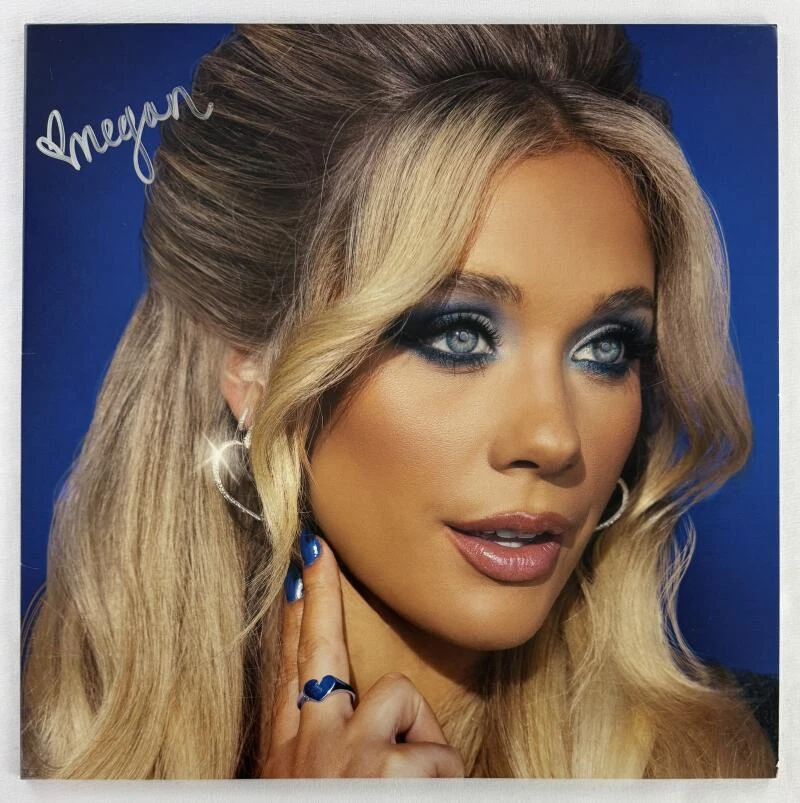 Megan Moroney Signed Autograph Album Vinyl Record LP - Am I Okay? w/ JSA COA