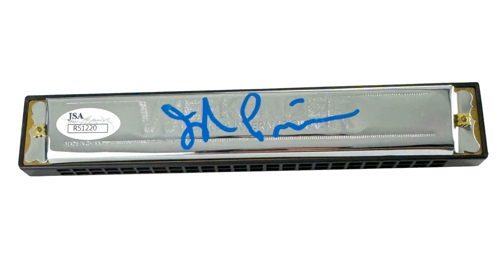 John Prine Signed Autograph Harmonia - Country Folk Music Icon Very Rare! w/ JSA