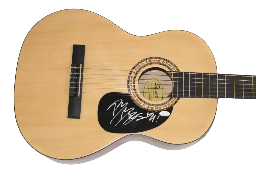 Post Malone Signed Autograph Fender Acoustic Guitar w/ I LUV YOU Inscription JSA