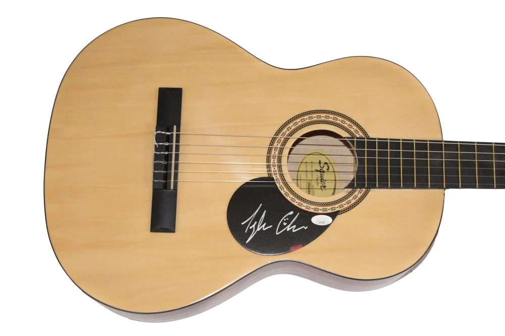 Tyler Childers Signed Autograph Fender Acoustic Guitar - Purgatory w/ JSA COA