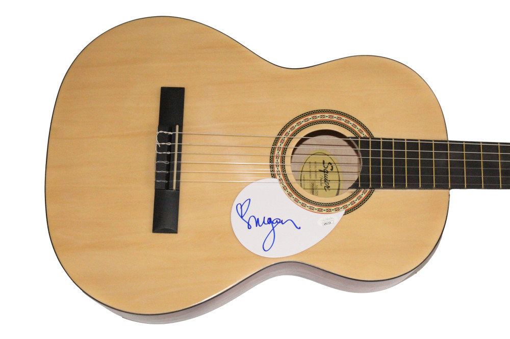 Megan Moroney Signed Autograph Fender Acoustic Guitar Lucky w/ JSA COA