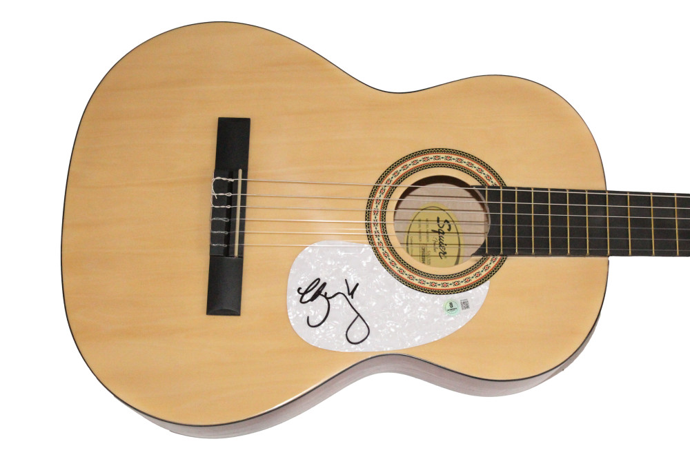 Megan Moroney Signed Autograph Fender Acoustic Guitar - Am I Okay?  Beckett COA