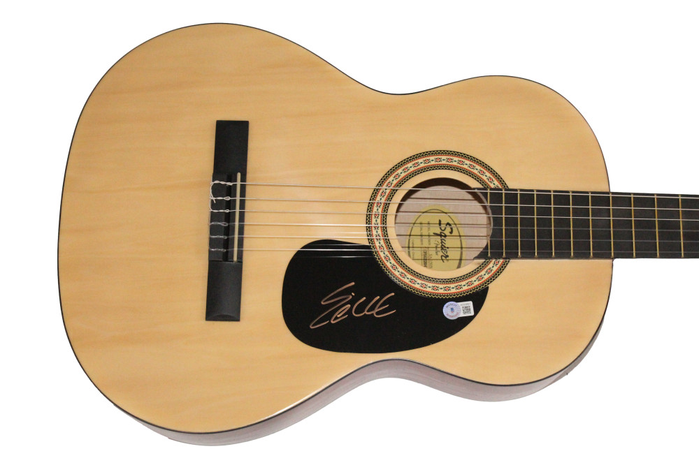 Eric Church Signed Autograph Fender Acoustic Guitar - Carolina Chief Beckett COA