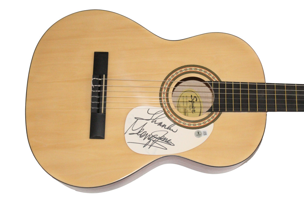 George Jones Signed Autograph Fender Acoustic Guitar - Country Music Icon w/ BAS
