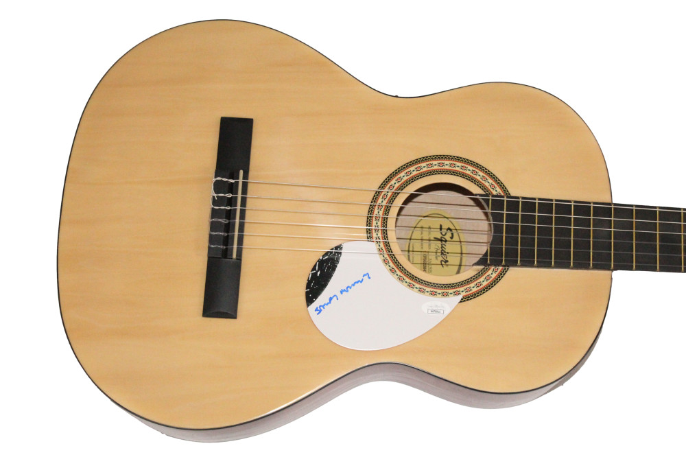 James Murphy Signed Autograph Fender Acoustic Guitar - LCD Soundsystem JSA COA