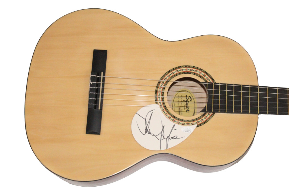 Joe Diffie Signed Autograph Fender Acoustic Guitar - Country Music Star JSA COA
