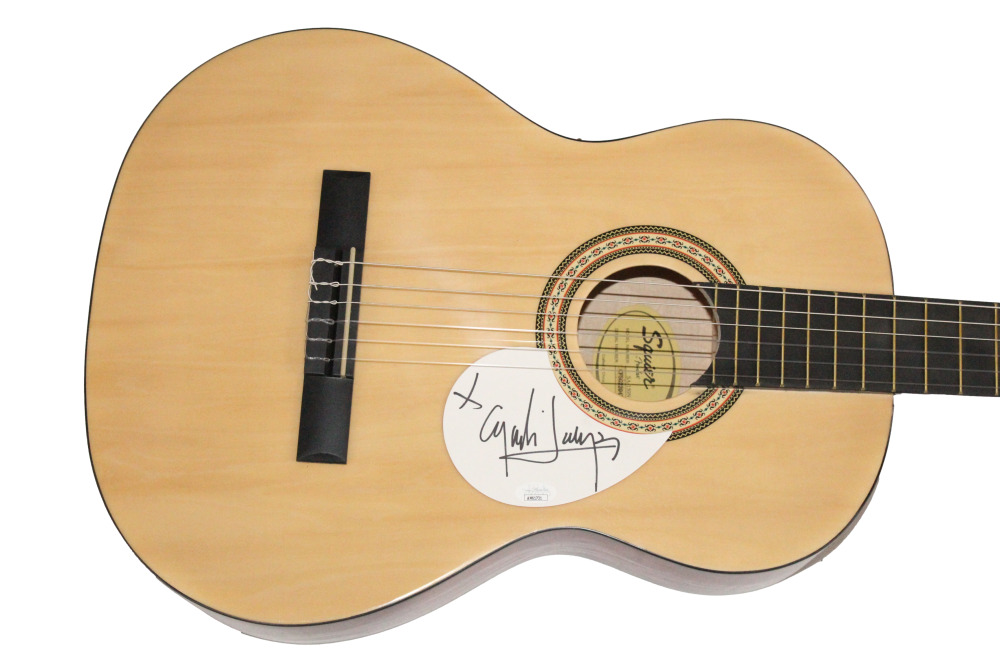 Cyndi Lauper Signed Autograph Acoustic Guitar - Girls Just Wanna Have Fun w/ JSA