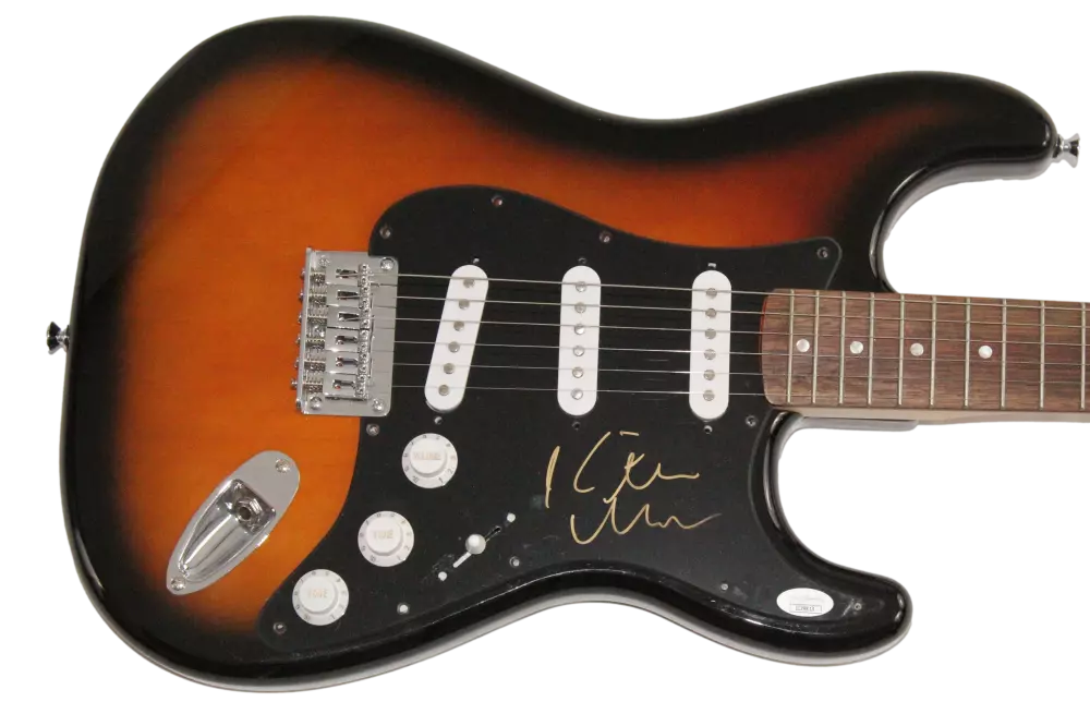 Keith Urban Signed Autograph Fender Electric Guitar - Be Here High w/ JSA COA