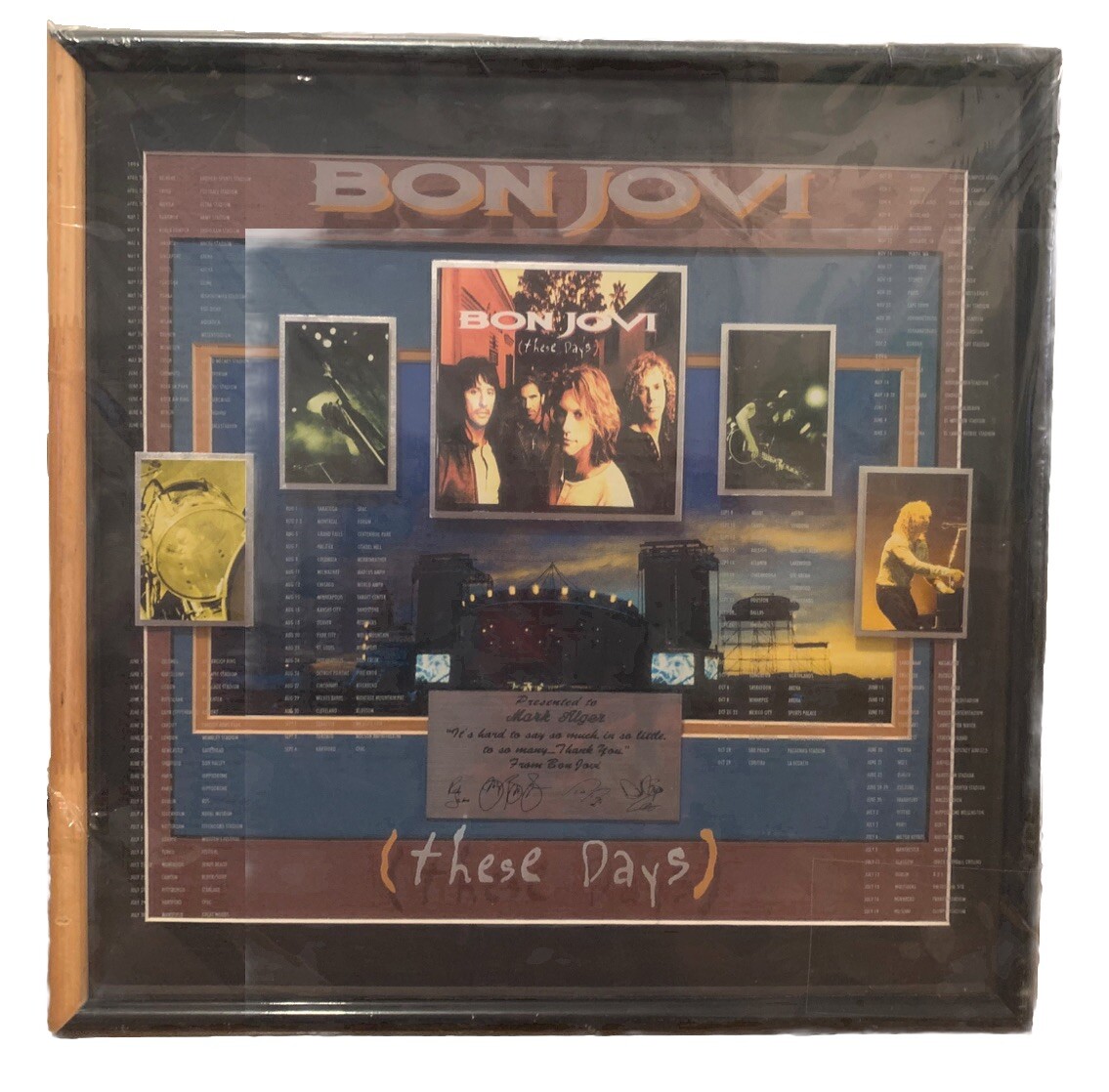 Bon Jovi These Days LP CD 19