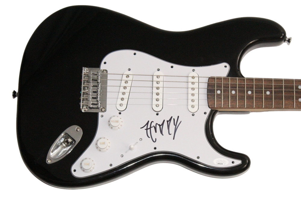 Lil Huddy the Hype House Signed Autograph Fender Electric Guitar - JSA COA