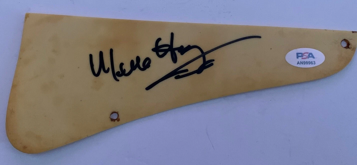 Merle Haggard Autographed Signed LARGE VINTAGE Guitar Pickguard PSA Certified