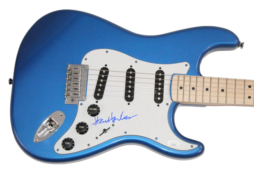 Steve Hackett of Genesis Signed Autograph Fender Stratocaster Guitar JSA COA