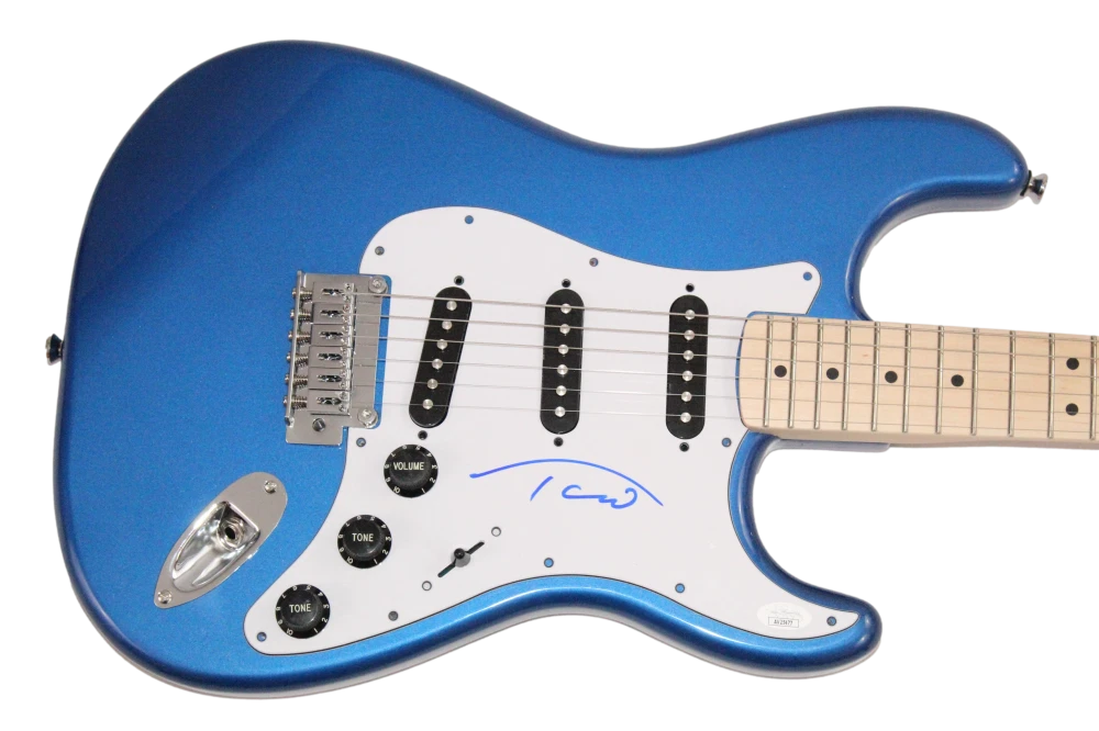 Tico Torres Signed Autograph Full Size Fender Guitar - Jon Bon Jovi Band JSA COA