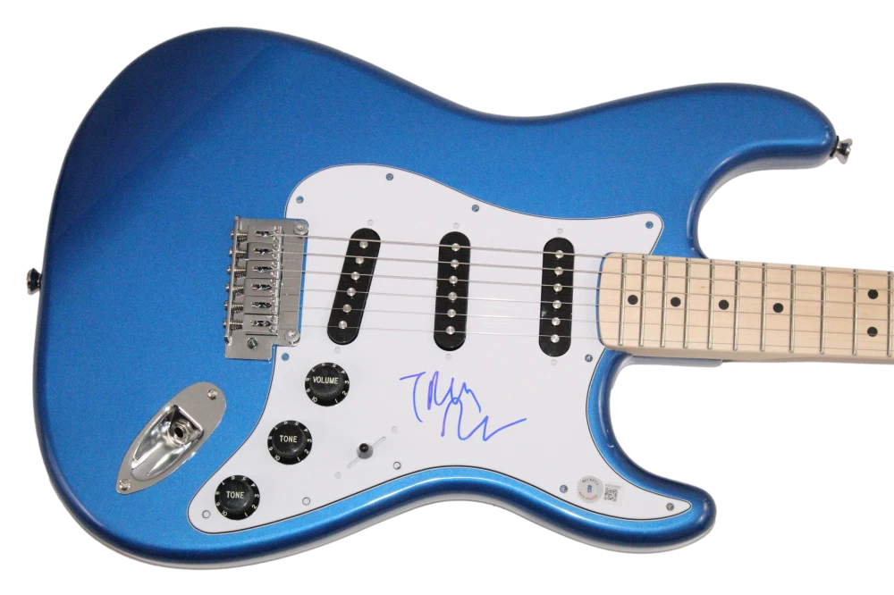 Trent Reznor Signed Autograph Stratocaster Guitar - Nine Inch Nails Beckett COA