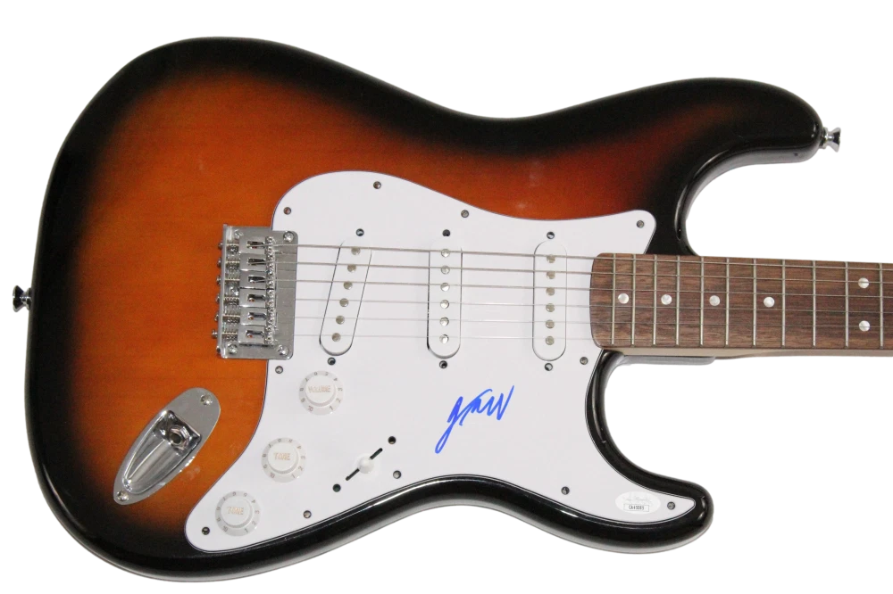 Grace VanderWaal Signed Autograph Fender Electric Guitar - Letters w/ JSA COA