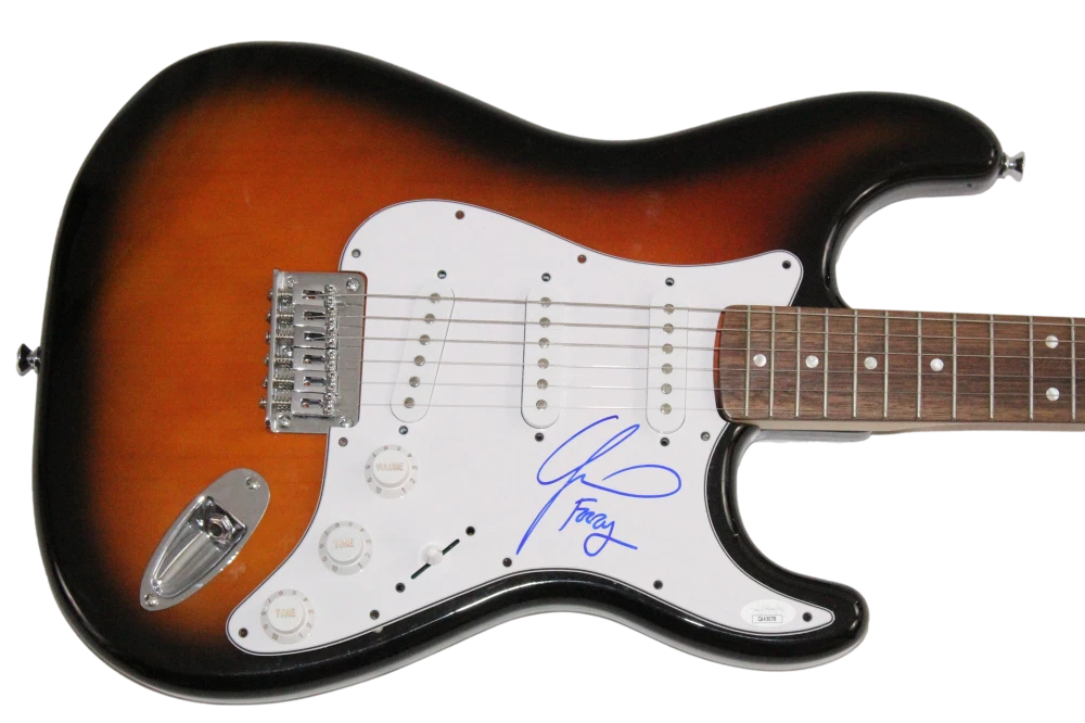 Chris Jericho Fozzy Signed Autograph Fender Electric Guitar w/ JSA COA