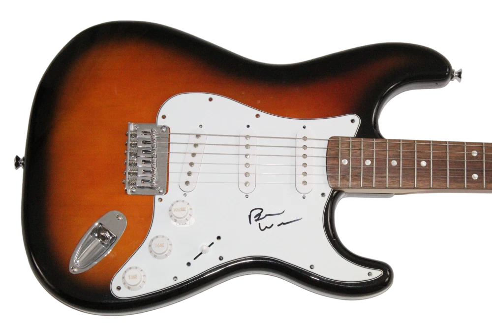 Brian Wilson Beach Boys Signed Autograph Fender Electric Guitar w/ JSA COA