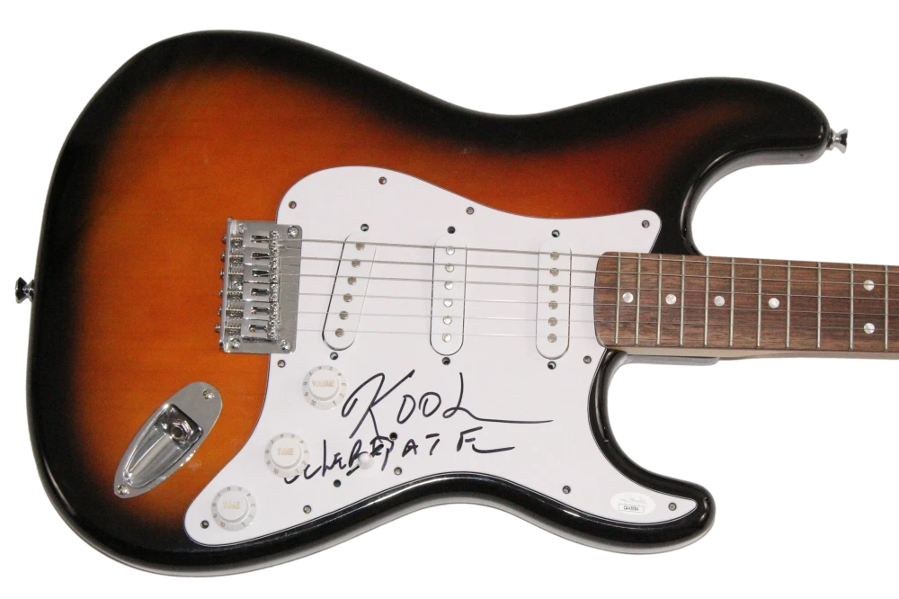 Robert Bell Signed Autograph Fender Electric Guitar - Kool & the Gang w/ JSA COA