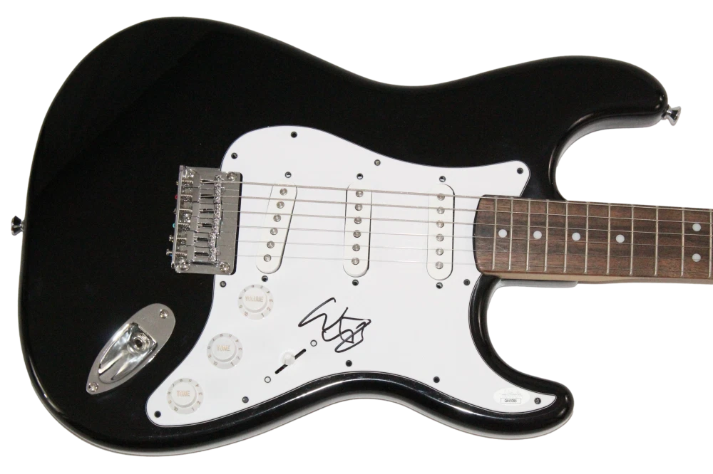 Winston Marshall Signed Autograph Electric Guitar Mumford & Sons w/ JSA COA