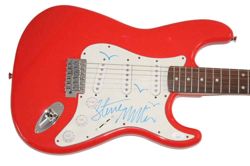 Steve Miller Signed Autograph Electric Guitar - Steve Miller Band The Joker JSA