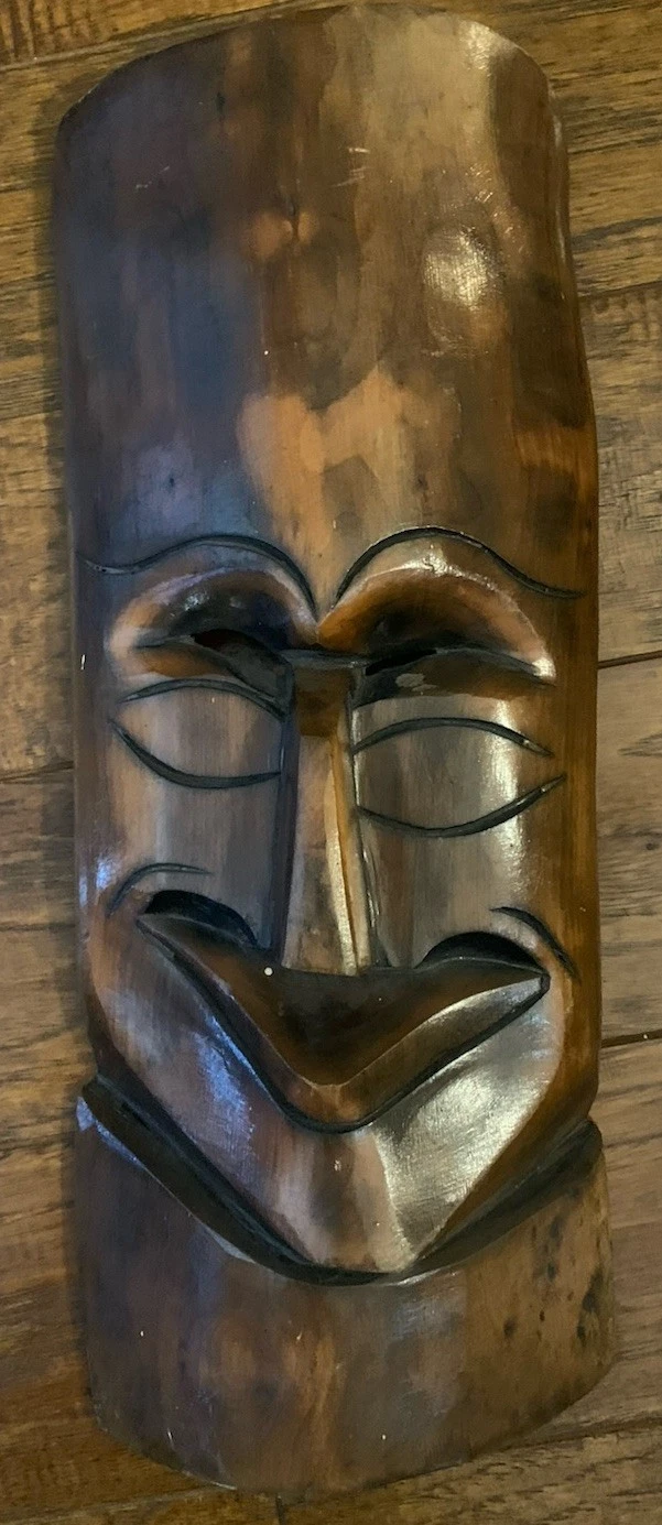 Vintage Wood Hand Carved 8