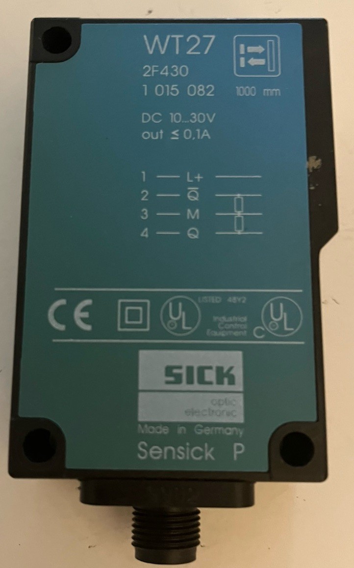 Sick WT27-2F430, 1015082 Proximity Sensor - Demi Unit Never In Service