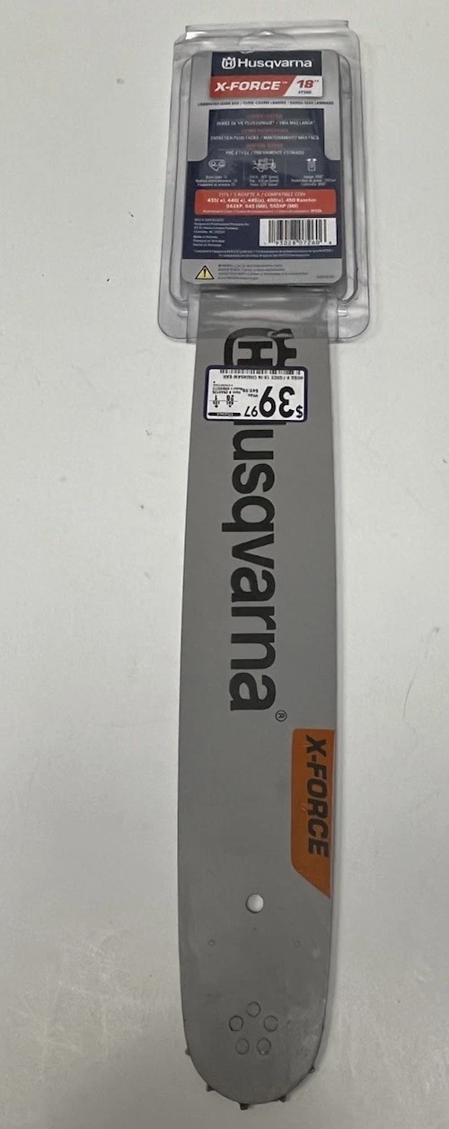 Husqvarna X-Force XF250 Chainsaw Guide Bar 18