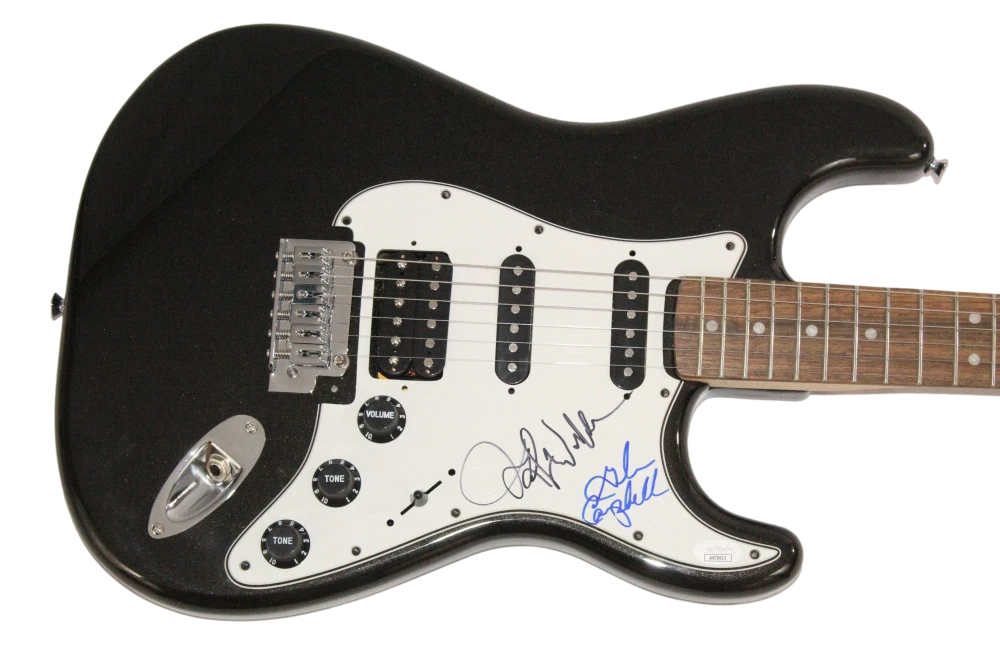 Glen Campbell & Jimmy Webb Signed Autograph Fender Electric Guitar w/ JSA COA