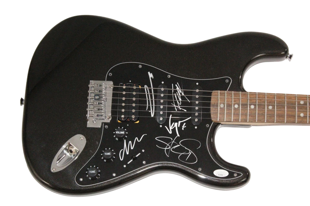 Deftones Full Band Signed Autograph Electric Guitar - Chino Moreno +4 w/ JSA COA