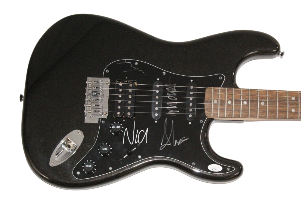 Arctic Monkeys Full Band Signed Autograph Electric Guitar - Alex Turner +3 JSA
