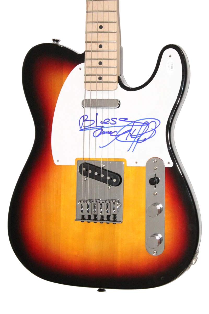 Jimmy Cliff Signed Autograph Fender Telecaster Guitar - Many Rivers to Cross JSA