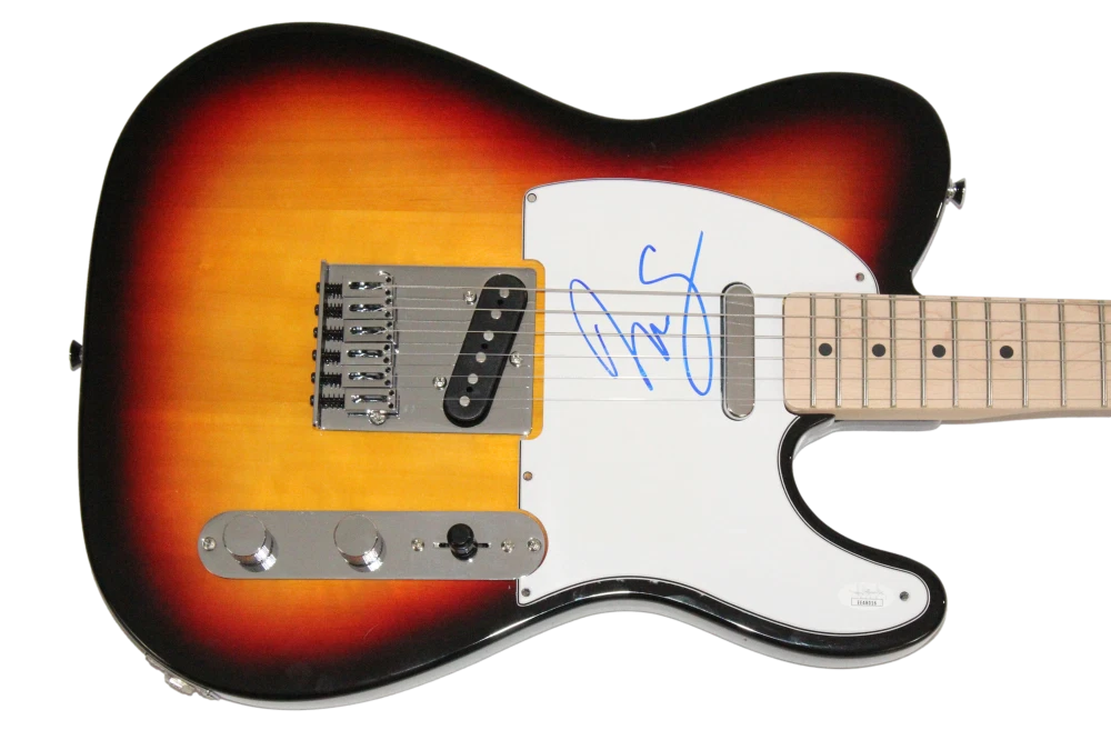 David Gray Signed Autograph Fender Telecaster Guitar - White Ladder w/ JSA COA