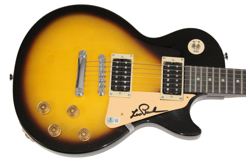 Les Paul Signed Autograph Full Size Gibson Les Paul Guitar w/ Beckett COA