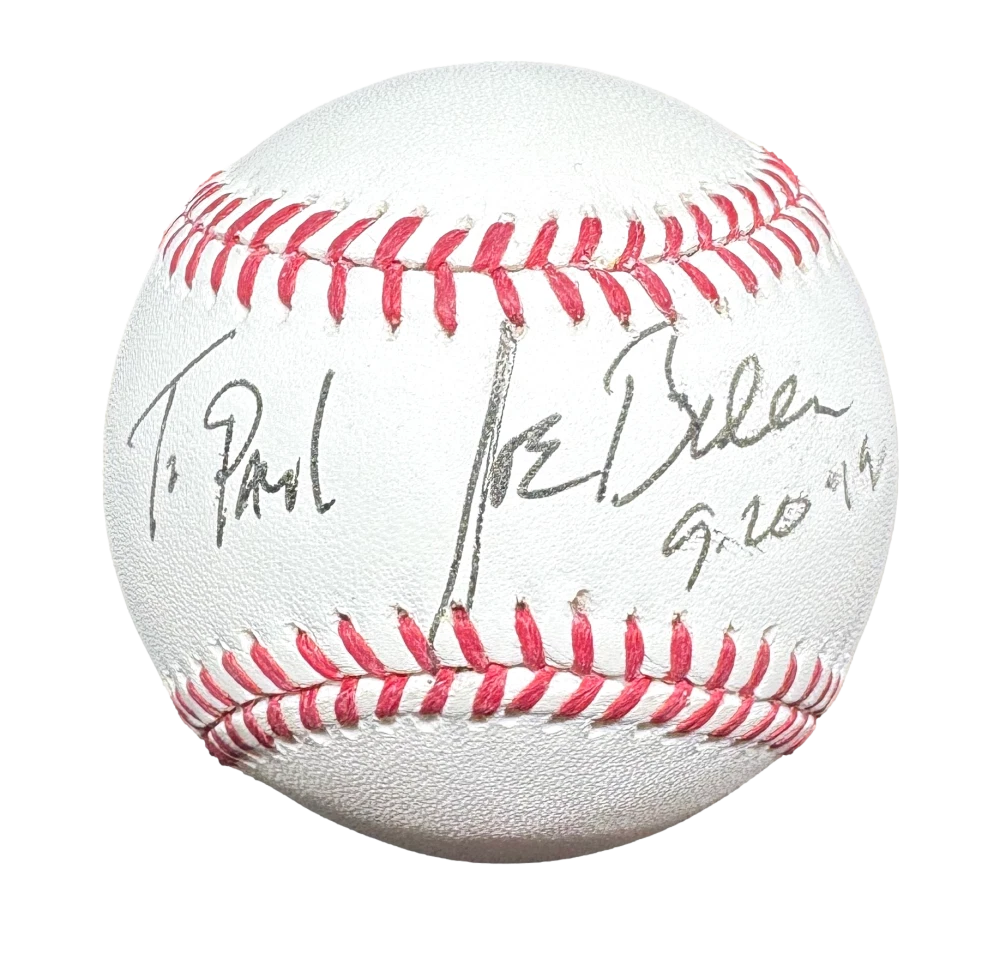 President Joe Biden Signed Autograph OMLB Baseball Ball - To Paul w/ ACOA COA