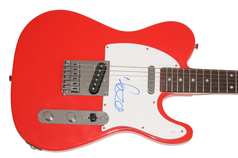 Elvis Costello The Attractions Signed Autograph Fender Telecaster Guitar JSA COA