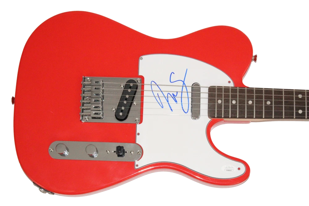 David Gray Signed Autograph Full Size Fender Telecaster Guitar w/ JSA COA