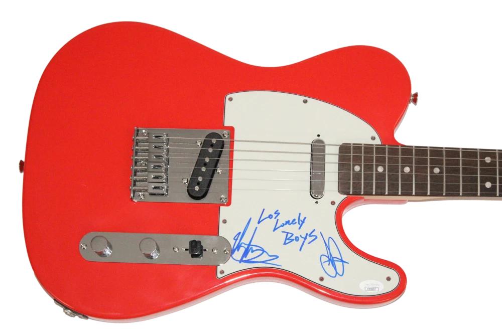 Los Lonely Boys Signed Autograph Telecaster Guitar - Henry & Jojo Garza JSA COA